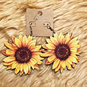 Sunflower Earrings